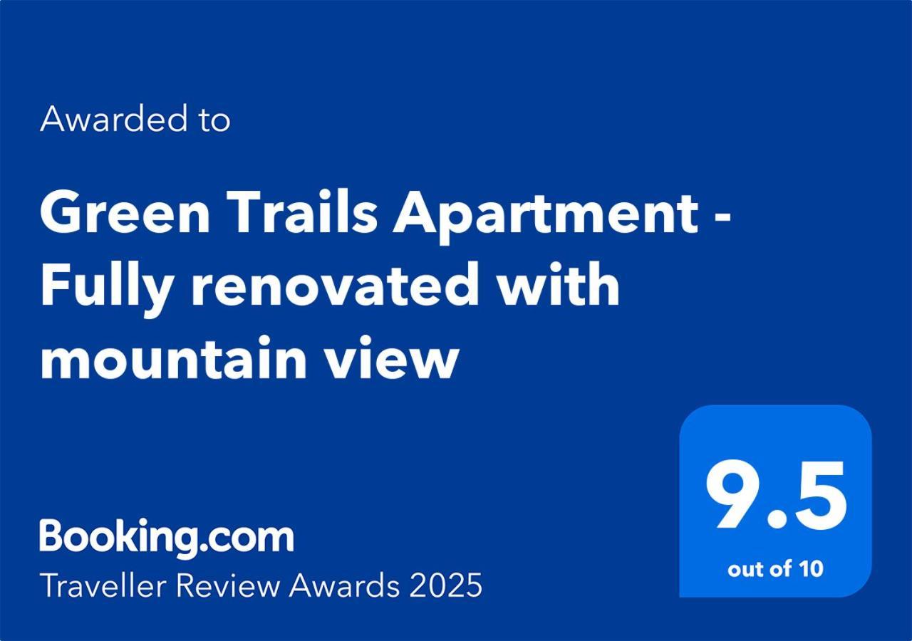 Green Trails Apartment - Fully Renovated With Mountain View Divjake Exterior foto